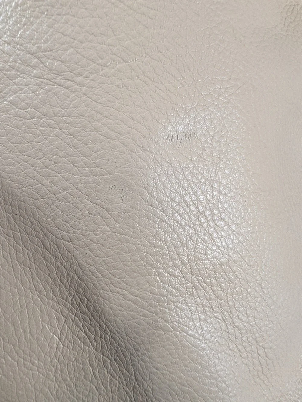 Brighton Beige Pebbled Leather Shoulder Purse Multi-Pocket Satchel Handbag